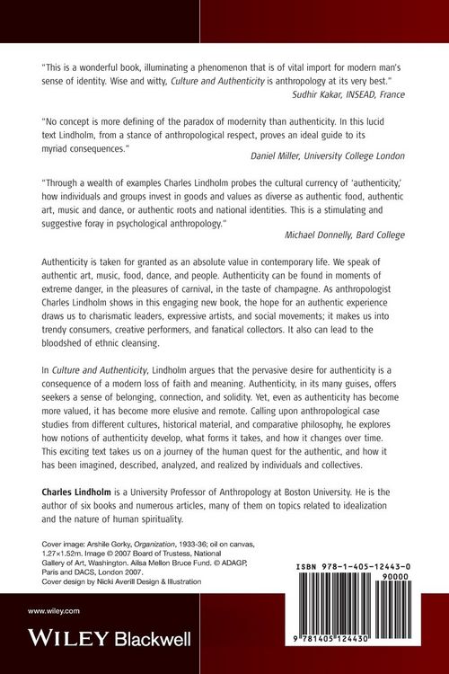 Produktbild: Culture and Authenticity