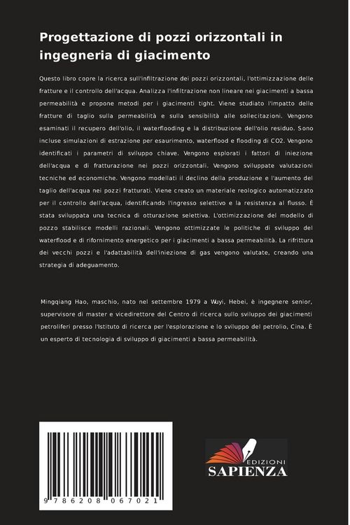 Produktbild: Progettazione di pozzi orizzontali in ingegneria di giacimento
