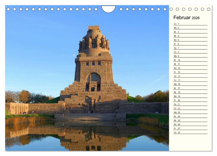 Produktbild: Reise durch Leipzig (Wandkalender 2026 DIN A4 quer), CALVENDO Monatskalender