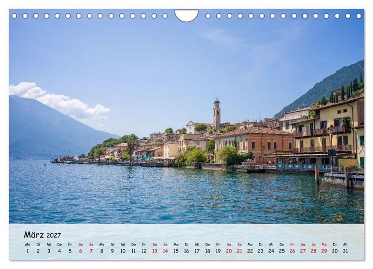 Produktbild: Limone sul Garda - Traumhaftes St&auml;dtchen am Gardasee (Wandkalender 2027 DIN A4 quer), CALVENDO Monatskalender