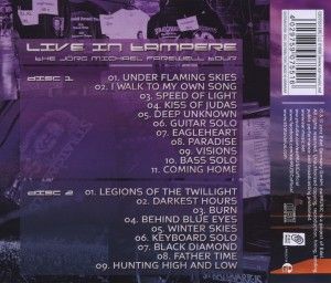 Produktbild: Under Flaming Winter Skies-Live In Tampere (2CD)