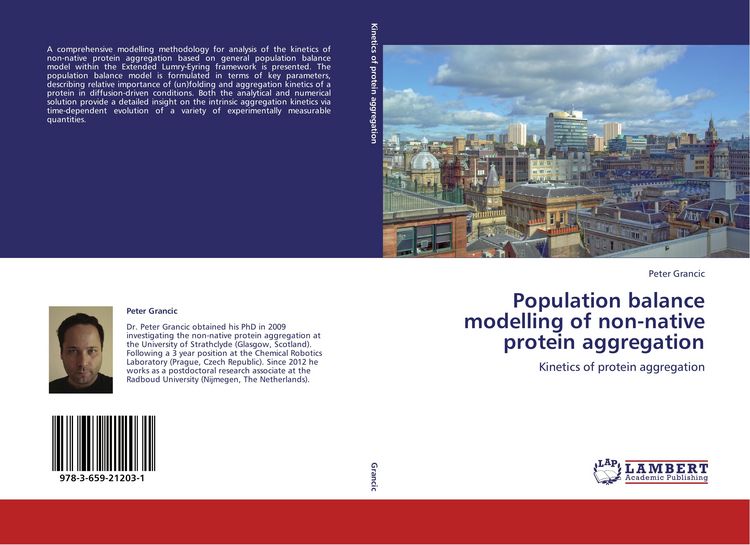 Produktbild: Population balance modelling of non-native protein aggregation