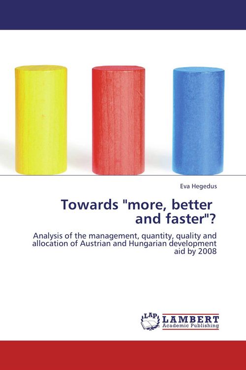 Produktbild: Towards "more, better and faster"?