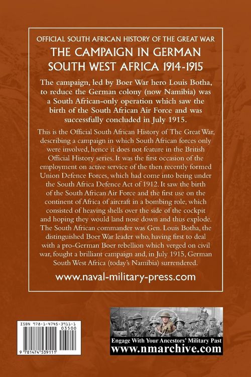 Produktbild: The Campaign in German South West Africa. 1914-1915