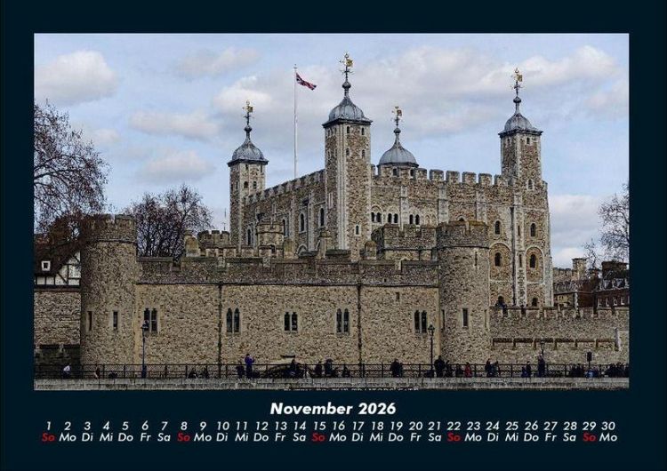 Produktbild: London - Impressionen 2026 Fotokalender DIN A4