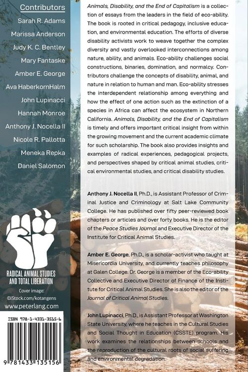 Produktbild: Animals, Disability, and the End of Capitalism