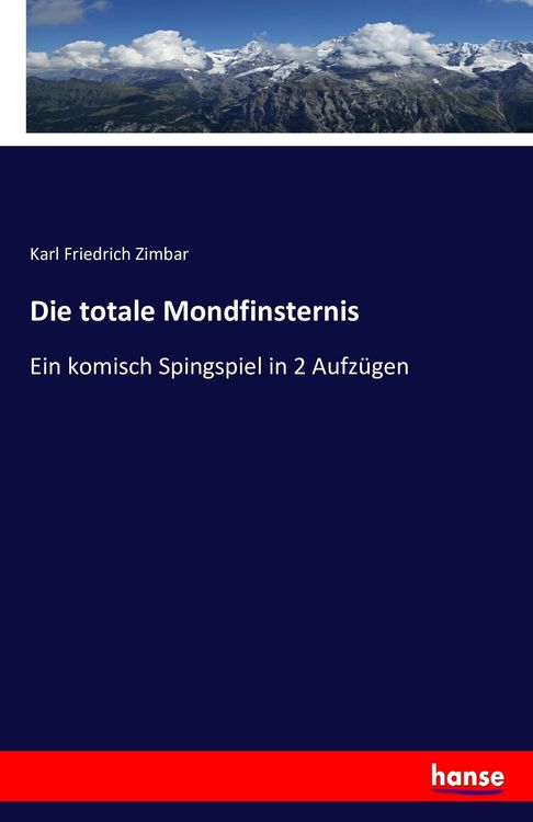 Produktbild: Die totale Mondfinsternis