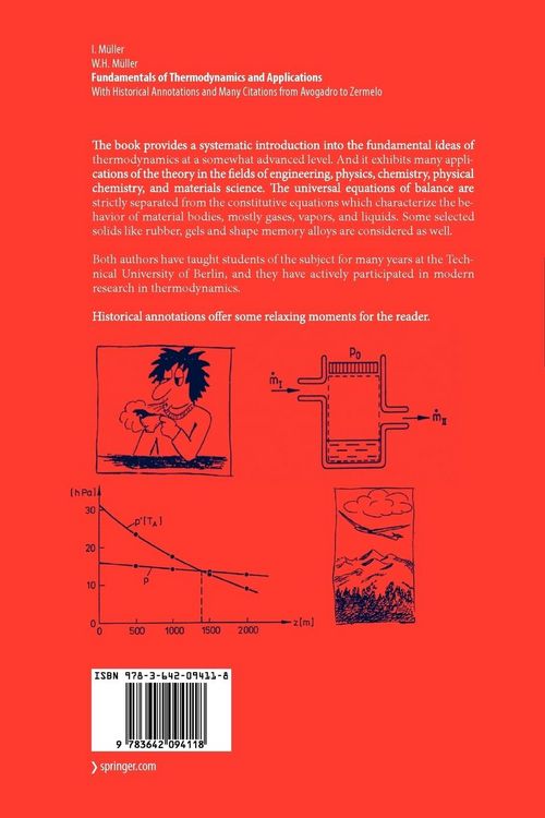 Produktbild: Fundamentals of Thermodynamics and Applications