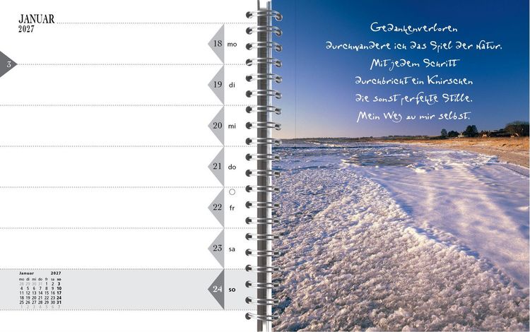 Produktbild: Sylt-die Insel 2027 Tischkalender