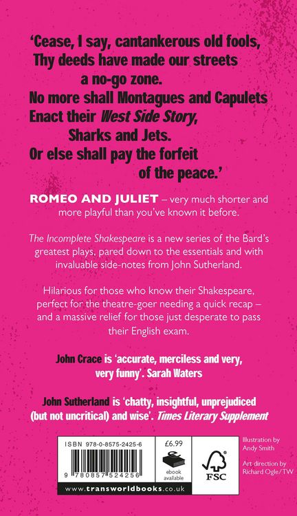 Produktbild: Incomplete Shakespeare
