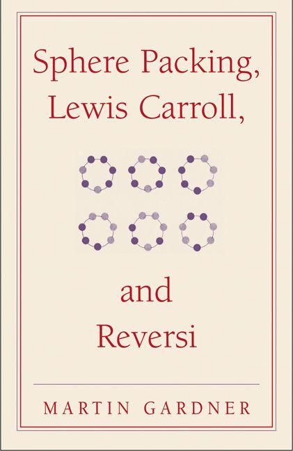 Produktbild: Sphere Packing, Lewis Carroll, and Reversi