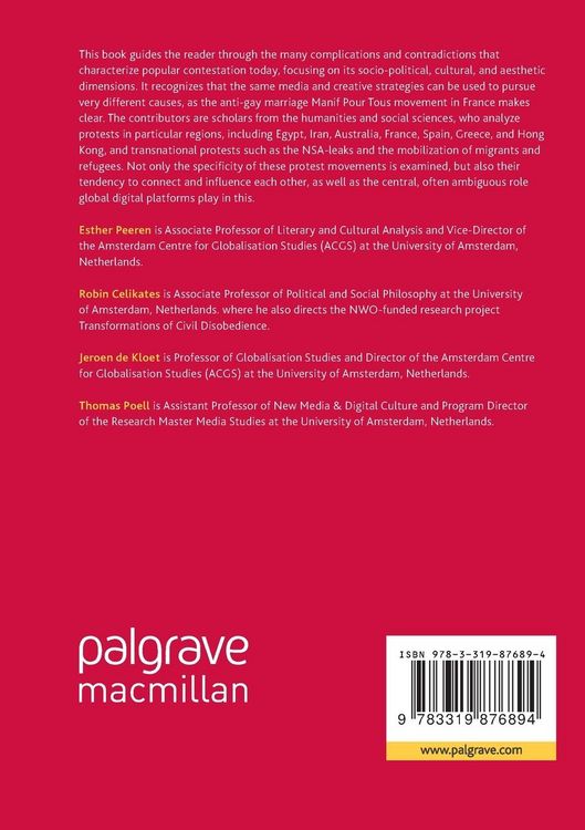 Produktbild: Global Cultures of Contestation