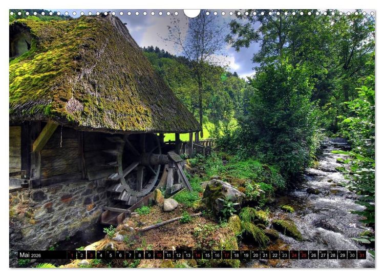 Produktbild: Romantischer Schwarzwald (Wandkalender 2026 DIN A3 quer), CALVENDO Monatskalender