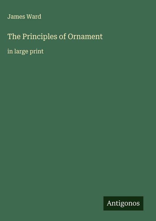 Produktbild: The Principles of Ornament