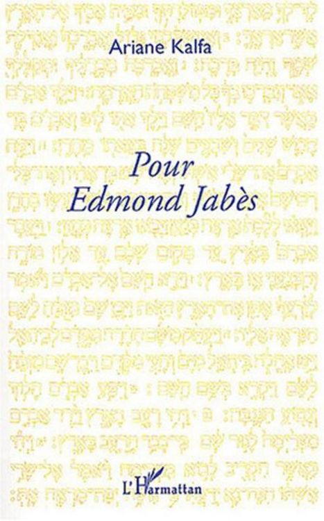 Produktbild: Pour Edmond Jab&egrave;s