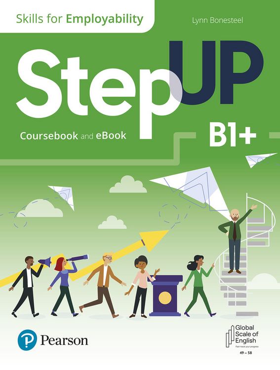 Produktbild: Step Up, Print and ebook and Self-Study B1+