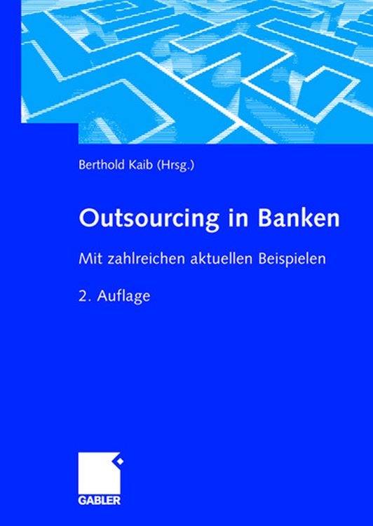 Produktbild: Outsourcing in Banken