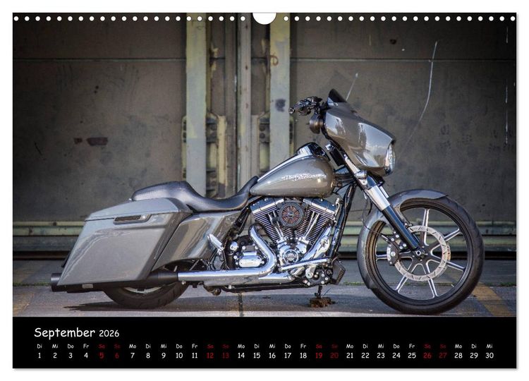 Produktbild: Best of Custom- and Showbikes Kalender (Wandkalender 2026 DIN A3 quer), CALVENDO Monatskalender
