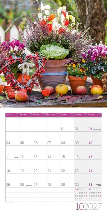 Produktbild: In meinem Garten Kalender 2027 - 30x30 - Art12
