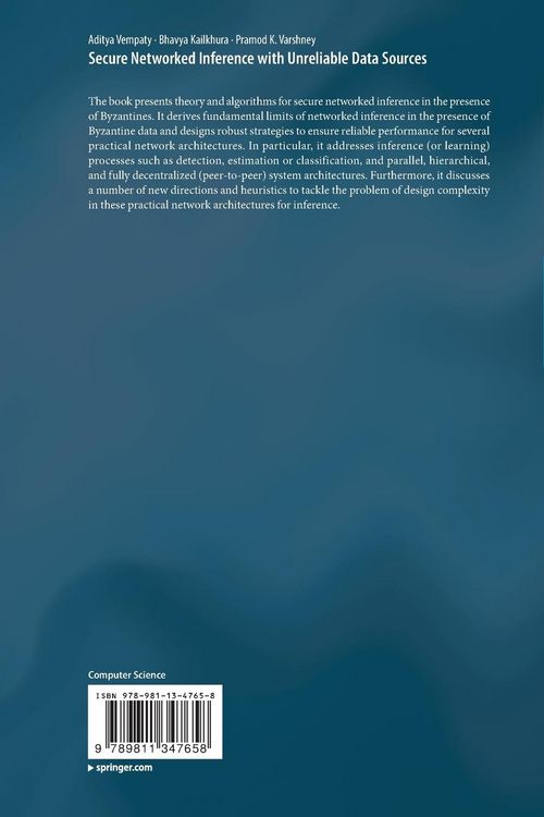 Produktbild: Secure Networked Inference with Unreliable Data Sources