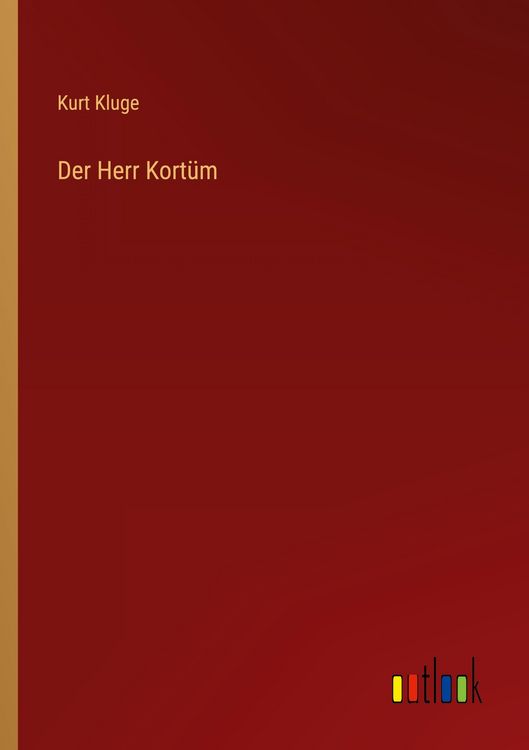 Produktbild: Der Herr Kort&uuml;m