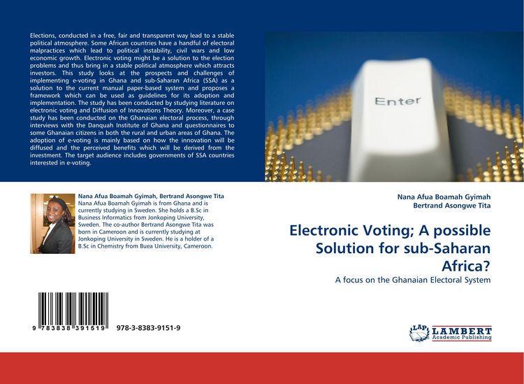 Produktbild: Electronic Voting; A possible Solution for sub-Saharan Africa?