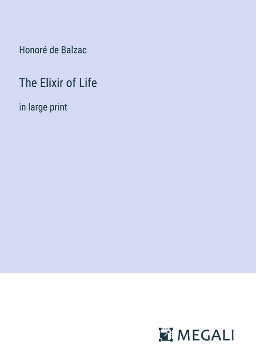 Produktbild: The Elixir of Life