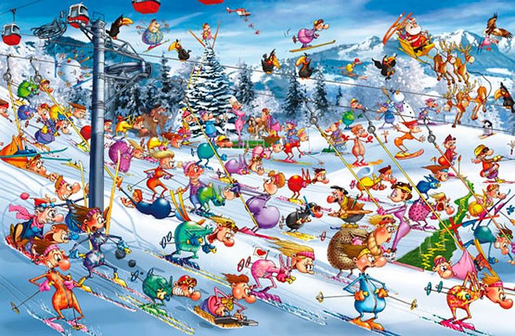 Produktbild: Ruyer, Christmas Ski 1.000T