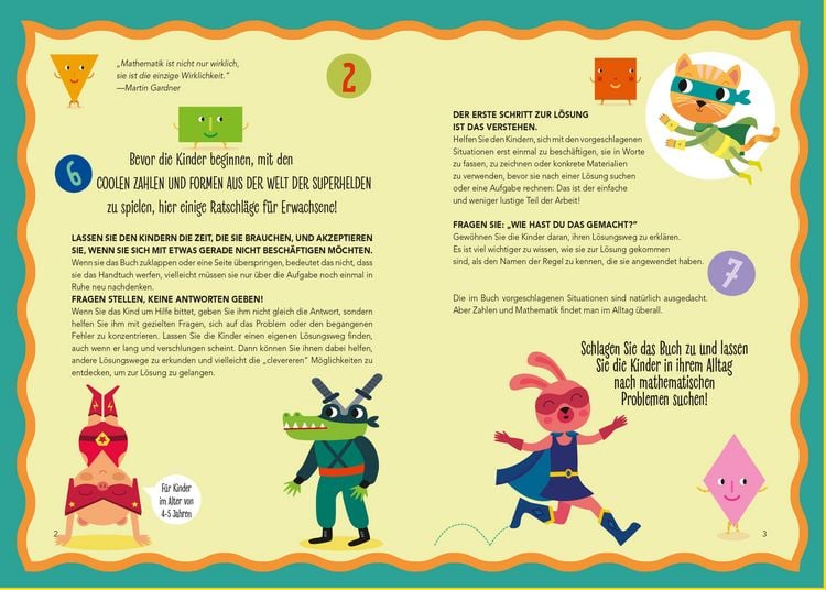 Produktbild: Coole Zahlen und Formen aus der Welt der Superhelden: Verr&uuml;ckt nach Mathe