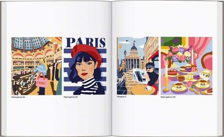 Produktbild: Paris - Das gro&szlig;e Ausmalbuch nach Zahlen