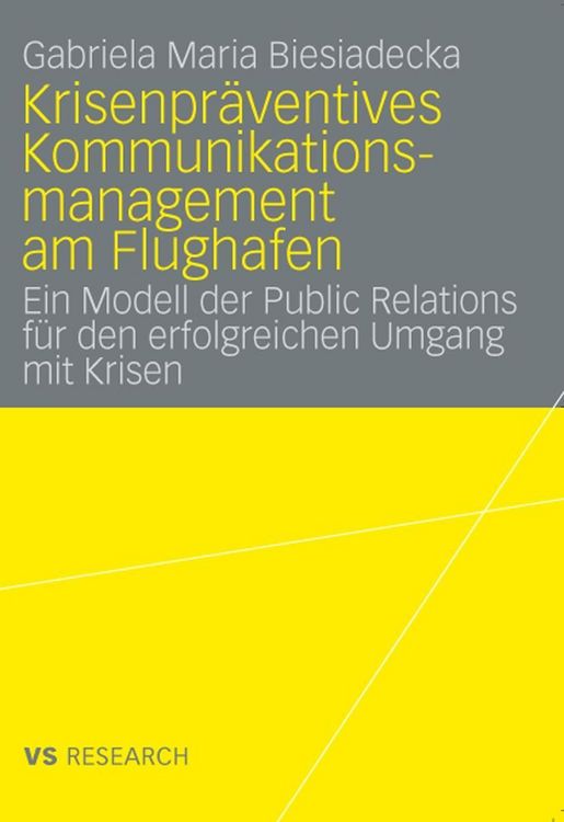 Produktbild: Krisenpr&auml;ventives Kommunikationsmanagement am Flughafen