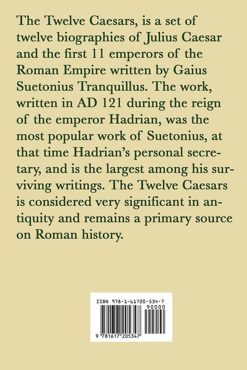 Produktbild: The Lives of the Twelve Caesars -