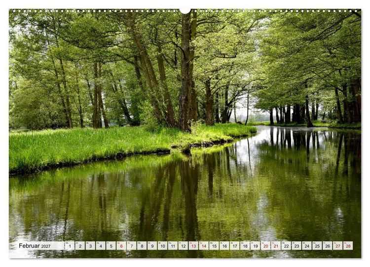 Produktbild: Parks und Wasserlandschaften (hochwertiger Premium Wandkalender 2027 DIN A2 quer), Kunstdruck in Hochglanz
