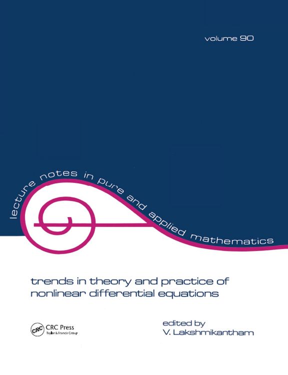 Produktbild: Trends in Theory and Practice of Nonlinear Differential Equations