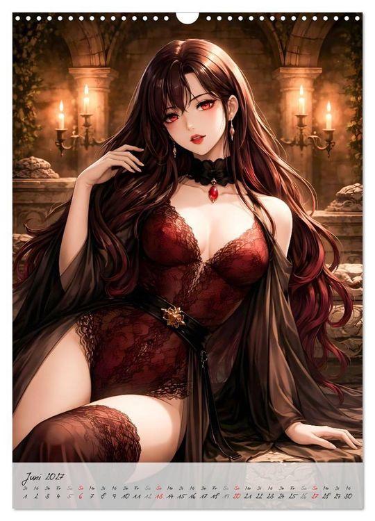 Produktbild: Vampire Couture (Wandkalender 2027 DIN A3 hoch), CALVENDO Monatskalender