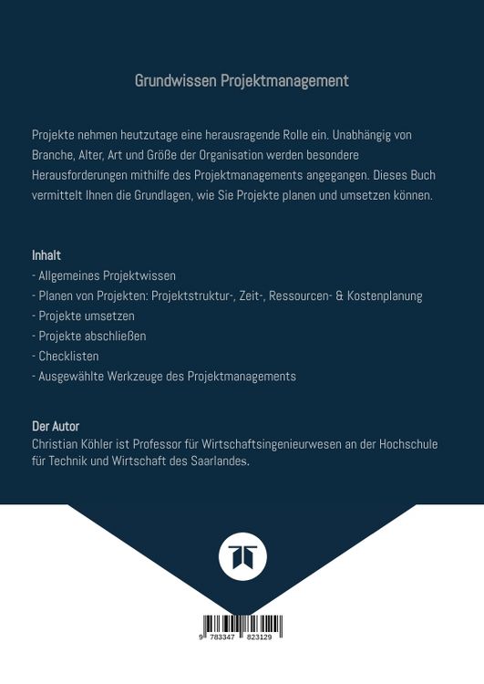 Produktbild: Grundwissen Projektmanagement