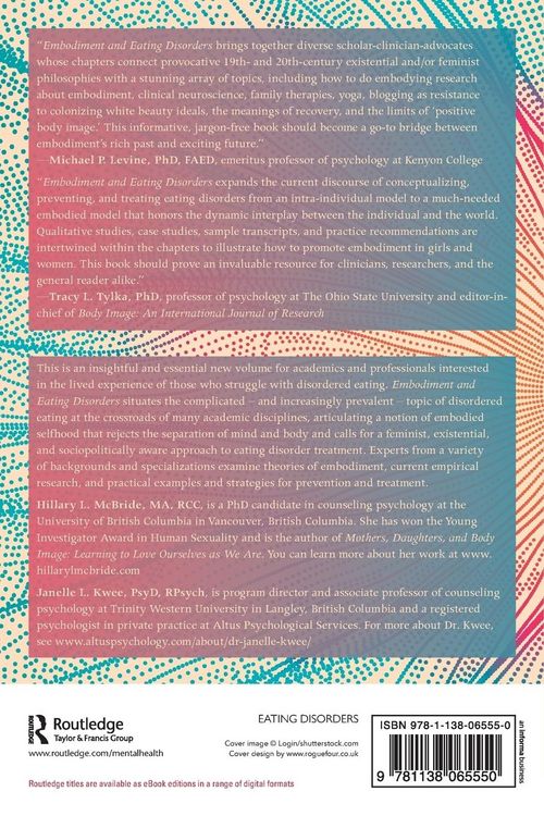 Produktbild: Embodiment and Eating Disorders