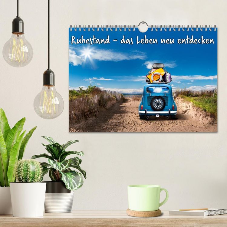 Produktbild: Ruhestand - das Leben neu entdecken (Wandkalender 2026 DIN A4 quer), CALVENDO Monatskalender