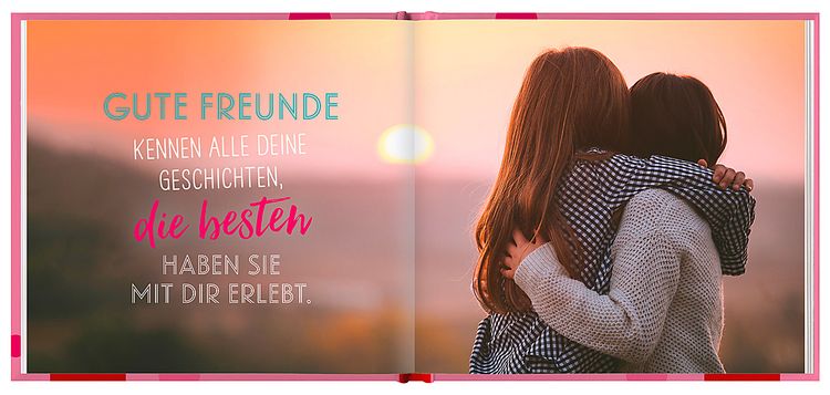 Produktbild: Es gibt gute Freundinnen, es gibt beste Freundinnen und es gibt dich