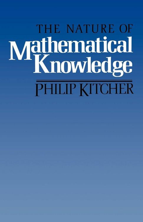 Produktbild: The Nature of Mathematical Knowledge