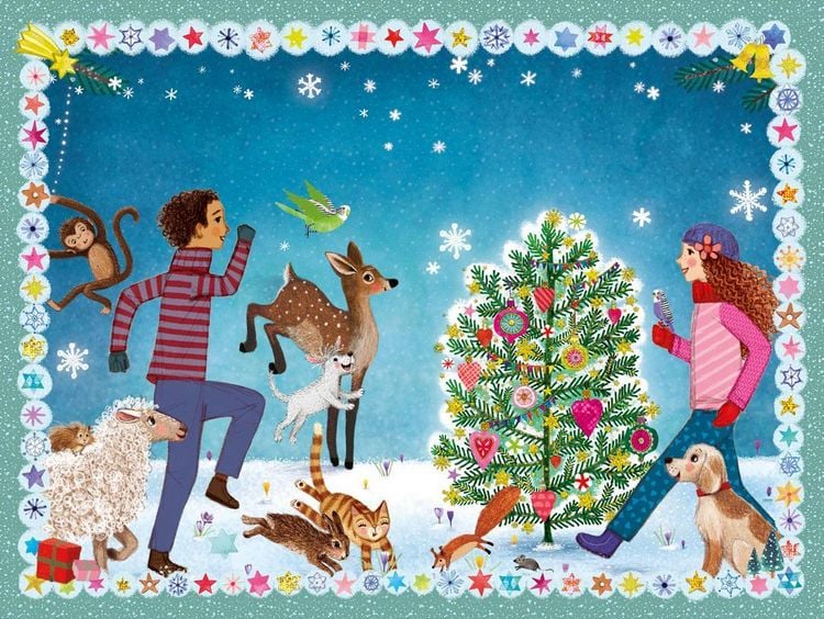 Produktbild: Liliane Susewind &ndash; 24 Tiere suchen ein Zuhause. Das Adventskalenderbuch