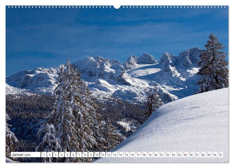 Produktbild: Schau eina in&acute;s Salzkammergut (hochwertiger Premium Wandkalender 2026 DIN A2 quer), Kunstdruck in Hochglanz