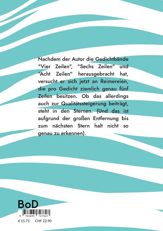 Produktbild: F&uuml;nf Zeilen