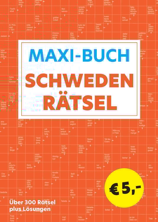 Maxi-Buch Schwedenrätsel