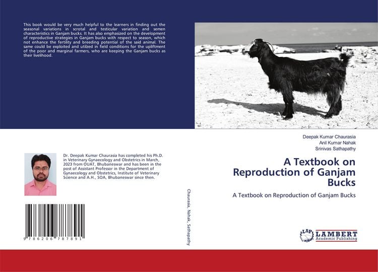 Produktbild: A Textbook on Reproduction of Ganjam Bucks