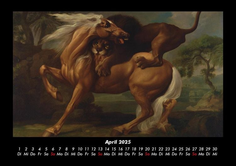 Produktbild: Kunstkalender 2025 Fotokalender DIN A3