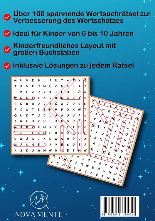 Produktbild: Wortsuchspiel f&uuml;r Kinder ab 6 Jahren