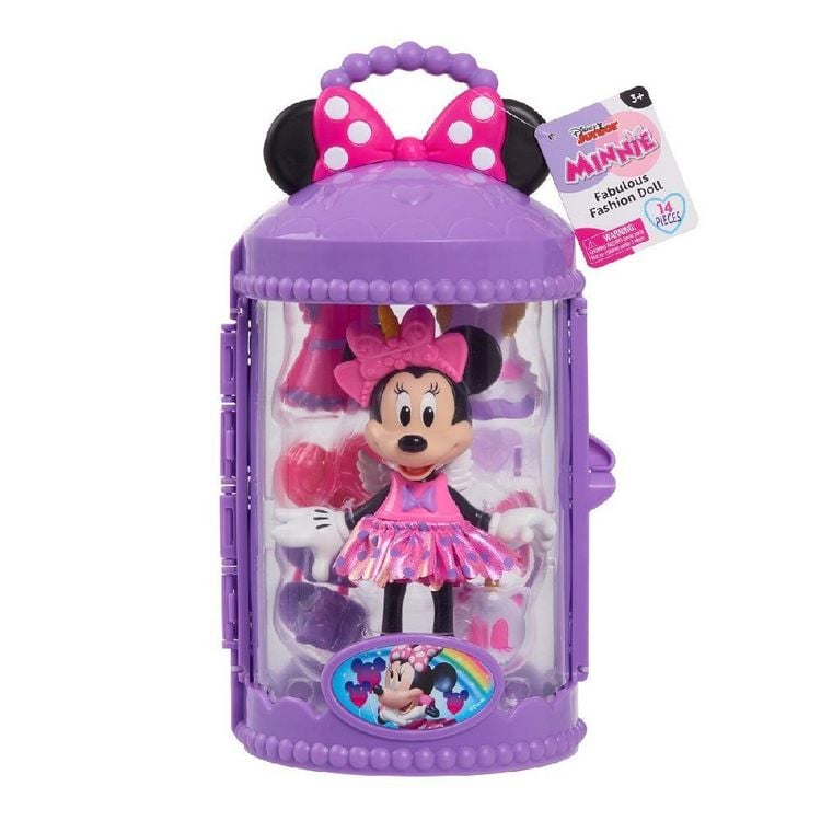 Produktbild: Minnie Mouse Fashion Doll With Case - Unicorn