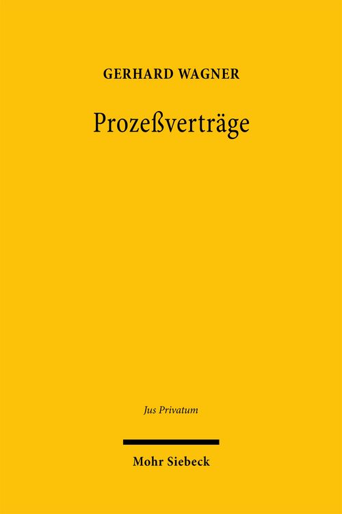 Produktbild: Proze&szlig;vertr&auml;ge