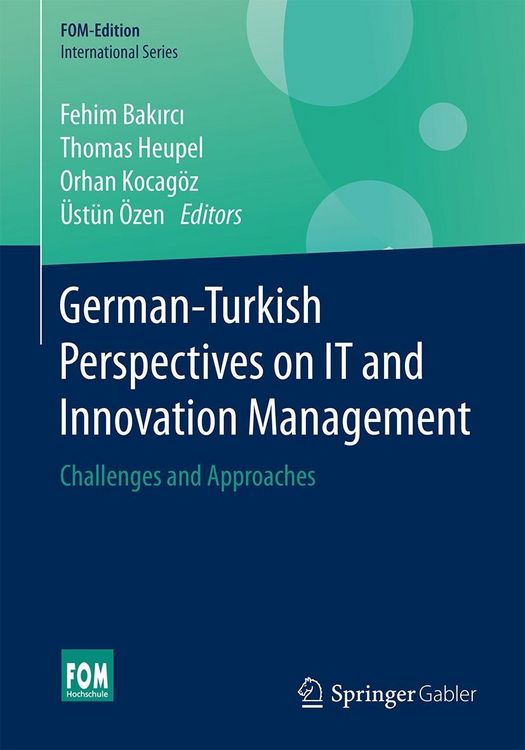 Produktbild: German-Turkish Perspectives on IT and Innovation Management